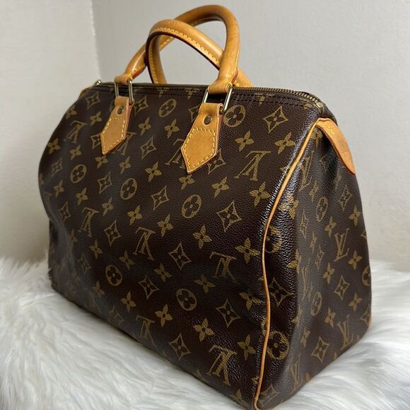 💯Authentic Louis Vuitton Speedy 30 Monogram 🍀 - Picture 11 of 17